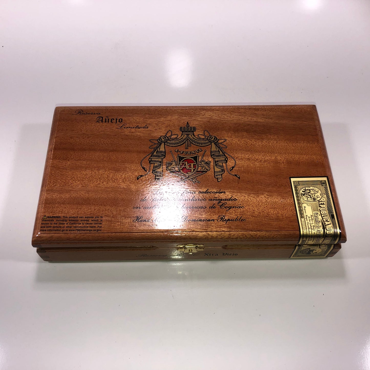 Arturo Fuente Anejo No50 Empty Wooden Cigar Box 11.25x6.25x2.25