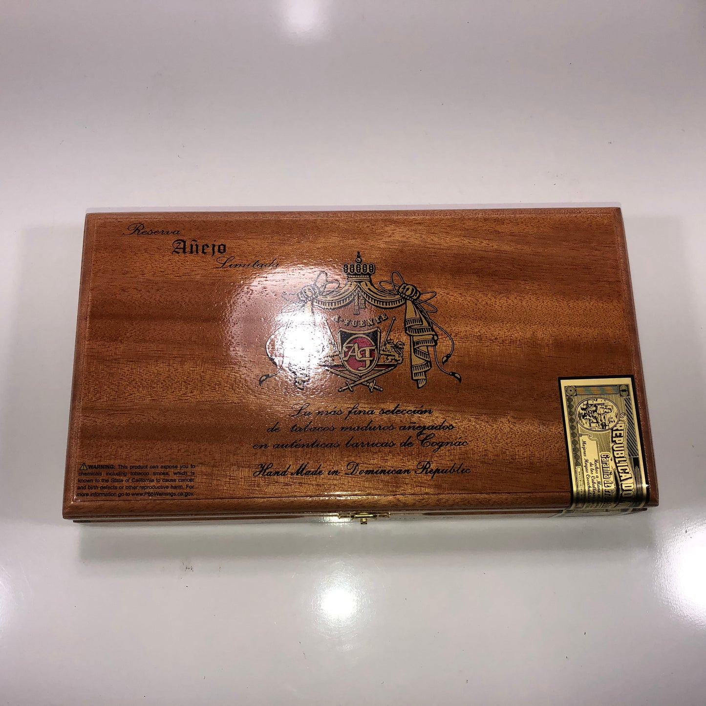 Arturo Fuente Anejo No50 Empty Wooden Cigar Box 11.25x6.25x2.25