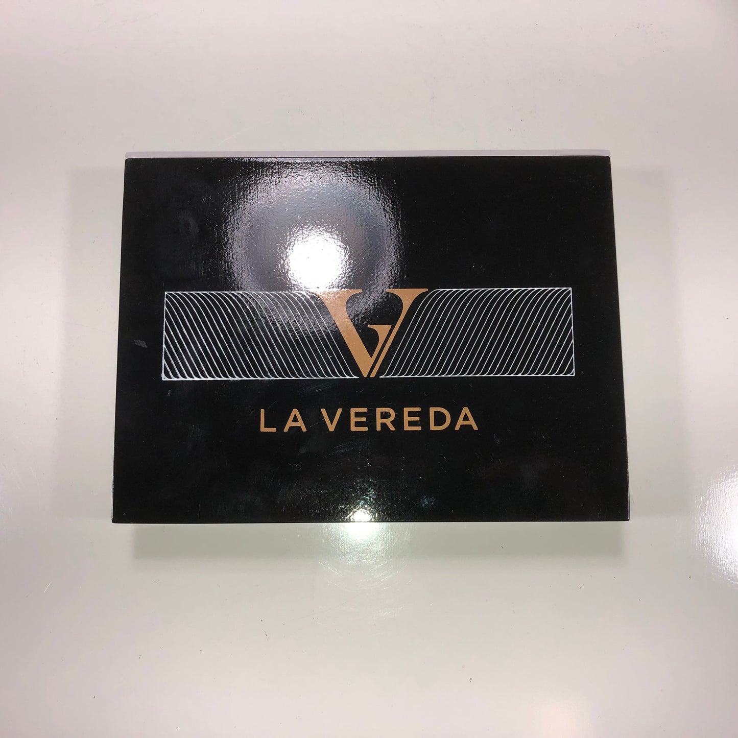 Crowned Heads La Vereda Empty Wooden Cigar Box 7.5x5.5x1.5