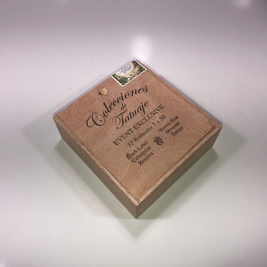 Tatuaje Event Exclusive Empty Wooden Cigar Box 5.25x5.5x2