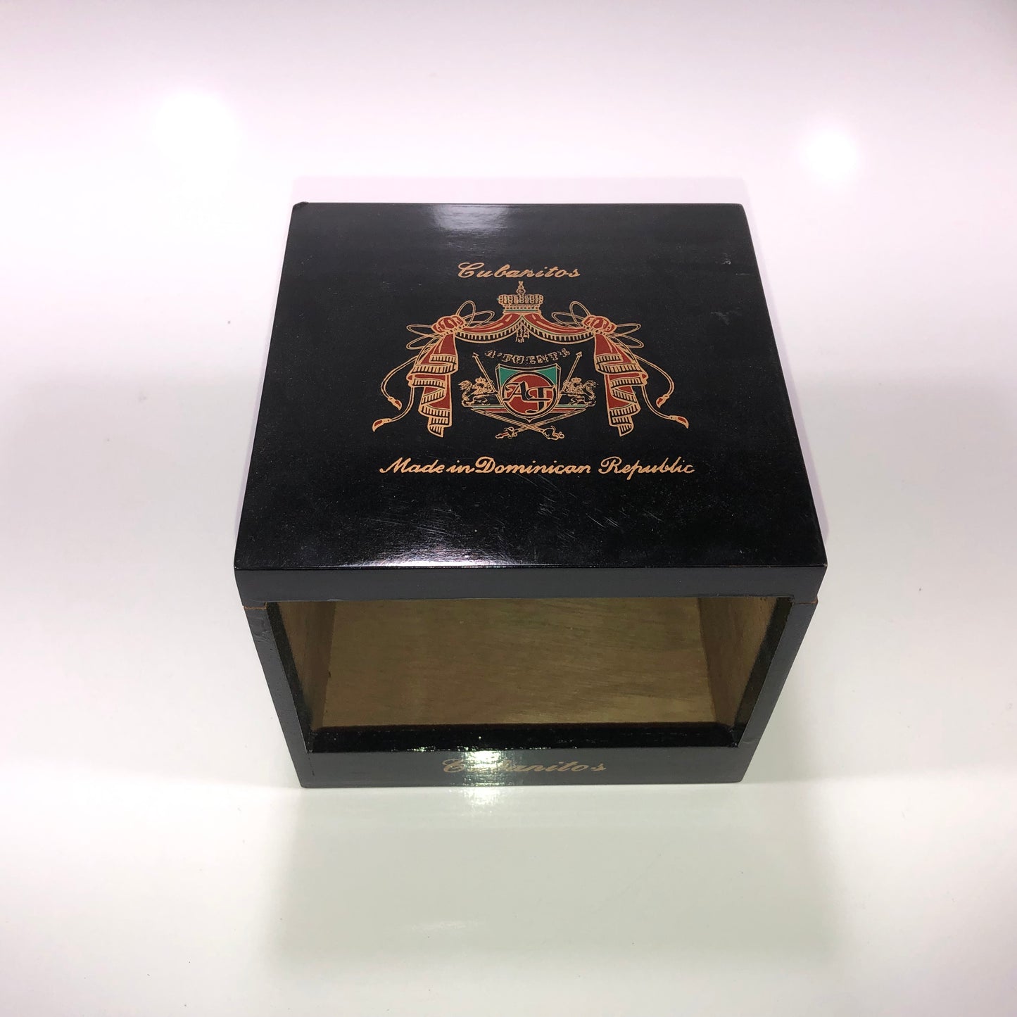 Arturo Fuente Empty Wooden Cigar Box 5.75x5.75x4.75