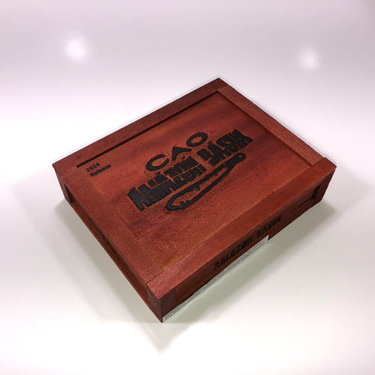 Cao Amazon Basin Empty Wooden Cigar Box 8.75x7x2.25