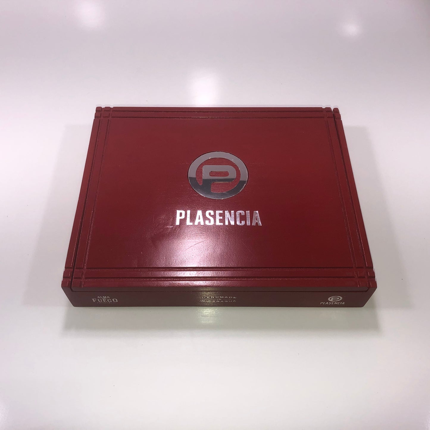 Plasencia Alma Fuego Flama Empty Wooden Cigar Box 10x8.25x1.5