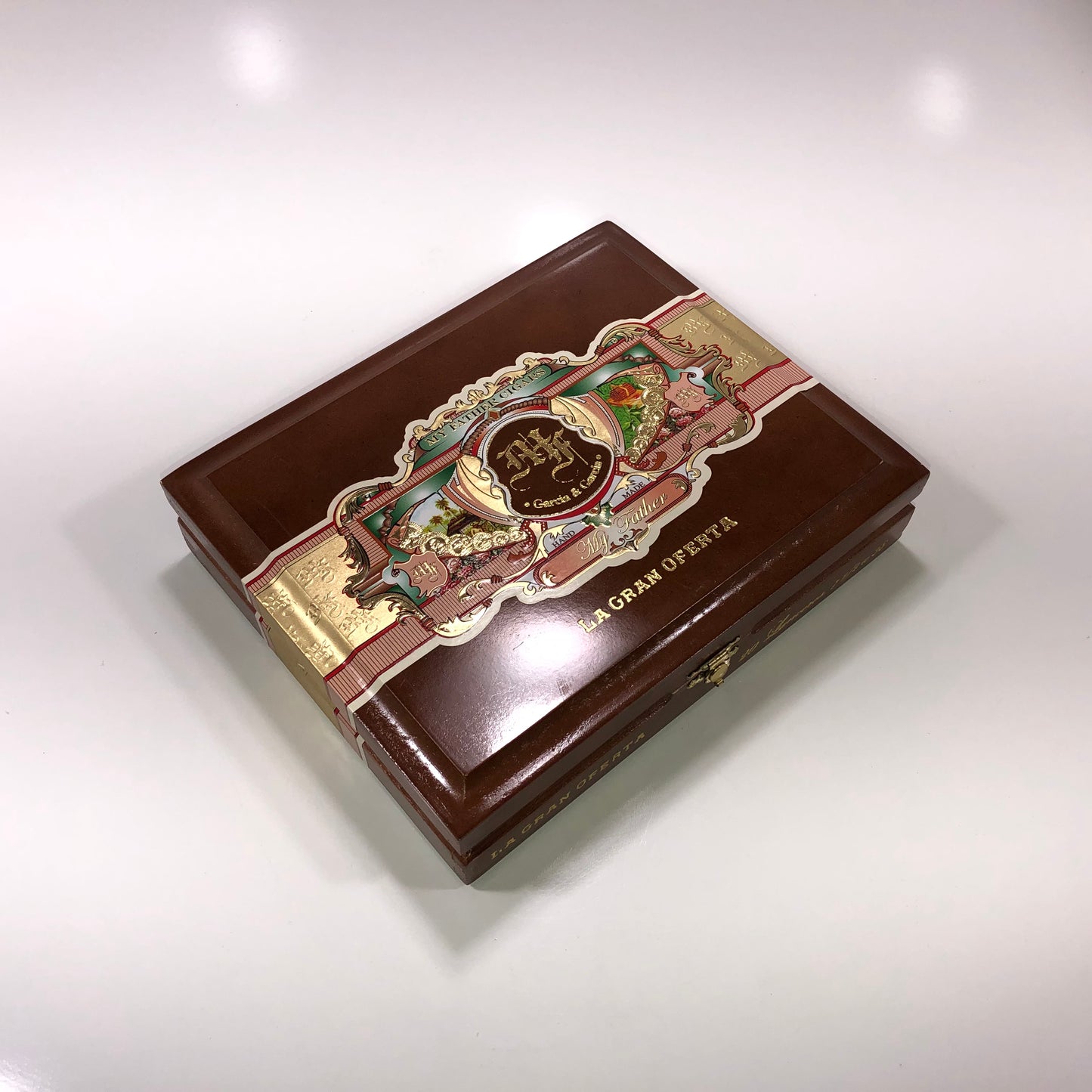 My Father Cigars La Gran Oferta Lancero Empty Wooden Cigar Box 8.75x7x2