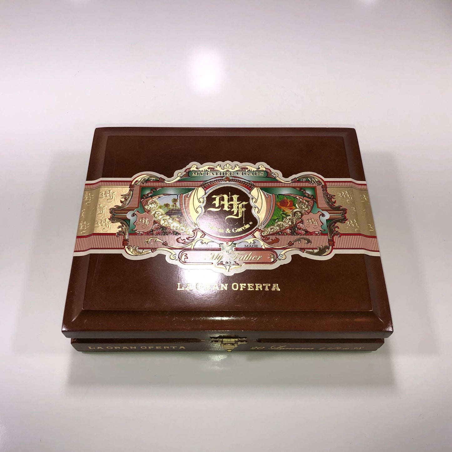 My Father Cigars La Gran Oferta Lancero Empty Wooden Cigar Box 8.75x7x2