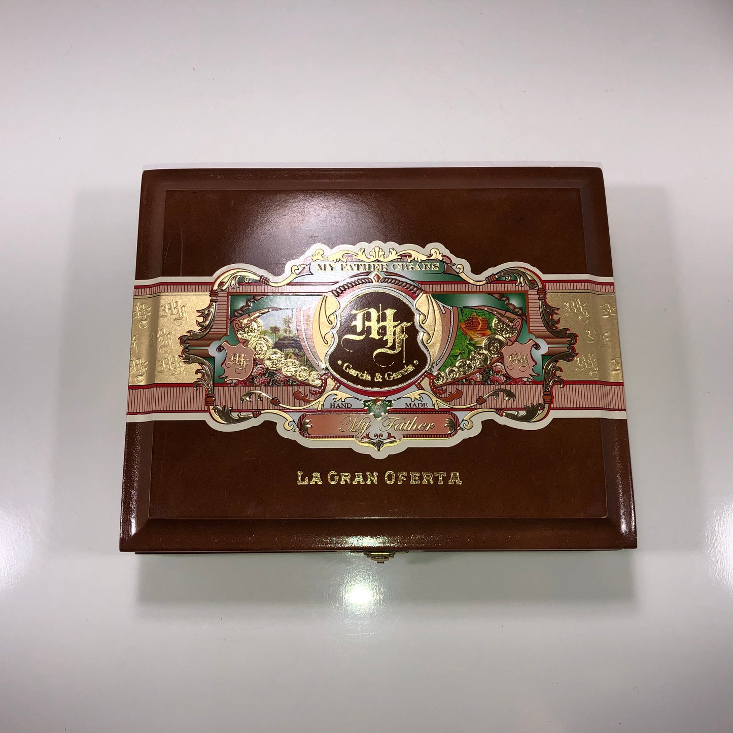 My Father Cigars La Gran Oferta Lancero Empty Wooden Cigar Box 8.75x7x2