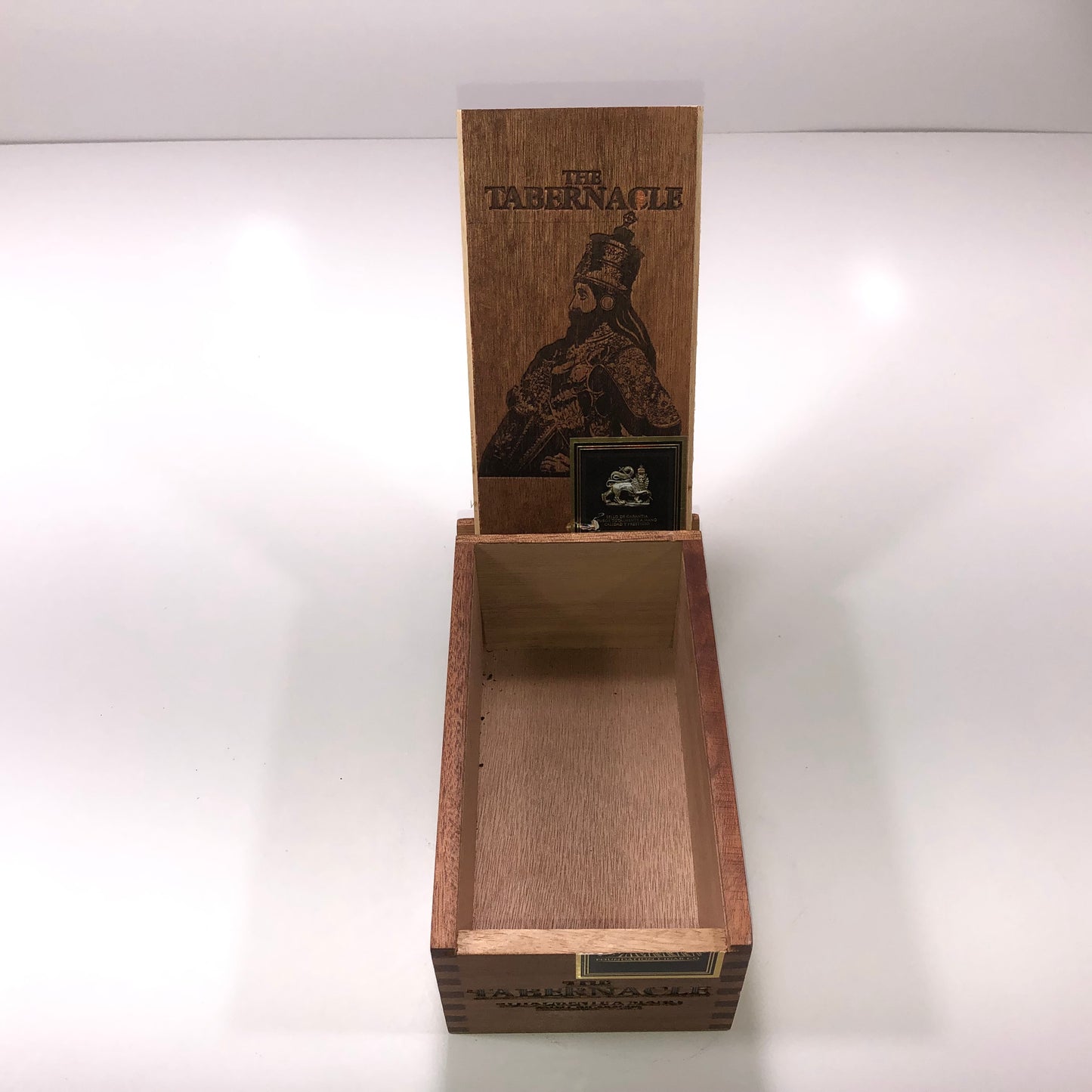 Tabernacle Lancero Empty Wooden Cigar Box 4.5x8.25x3.5