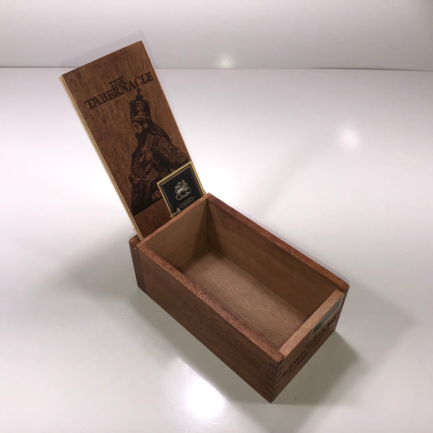 Tabernacle Lancero Empty Wooden Cigar Box 4.5x8.25x3.5