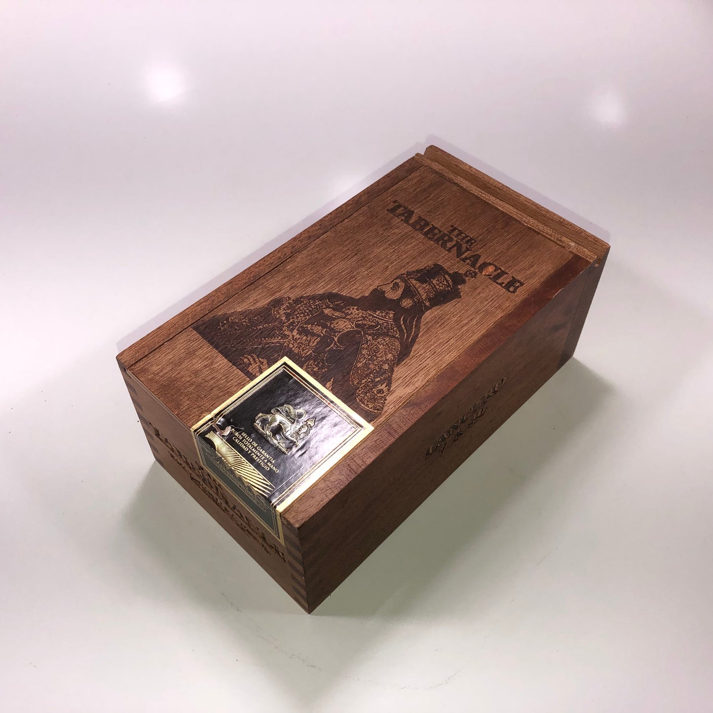 Tabernacle Lancero Empty Wooden Cigar Box 4.5x8.25x3.5