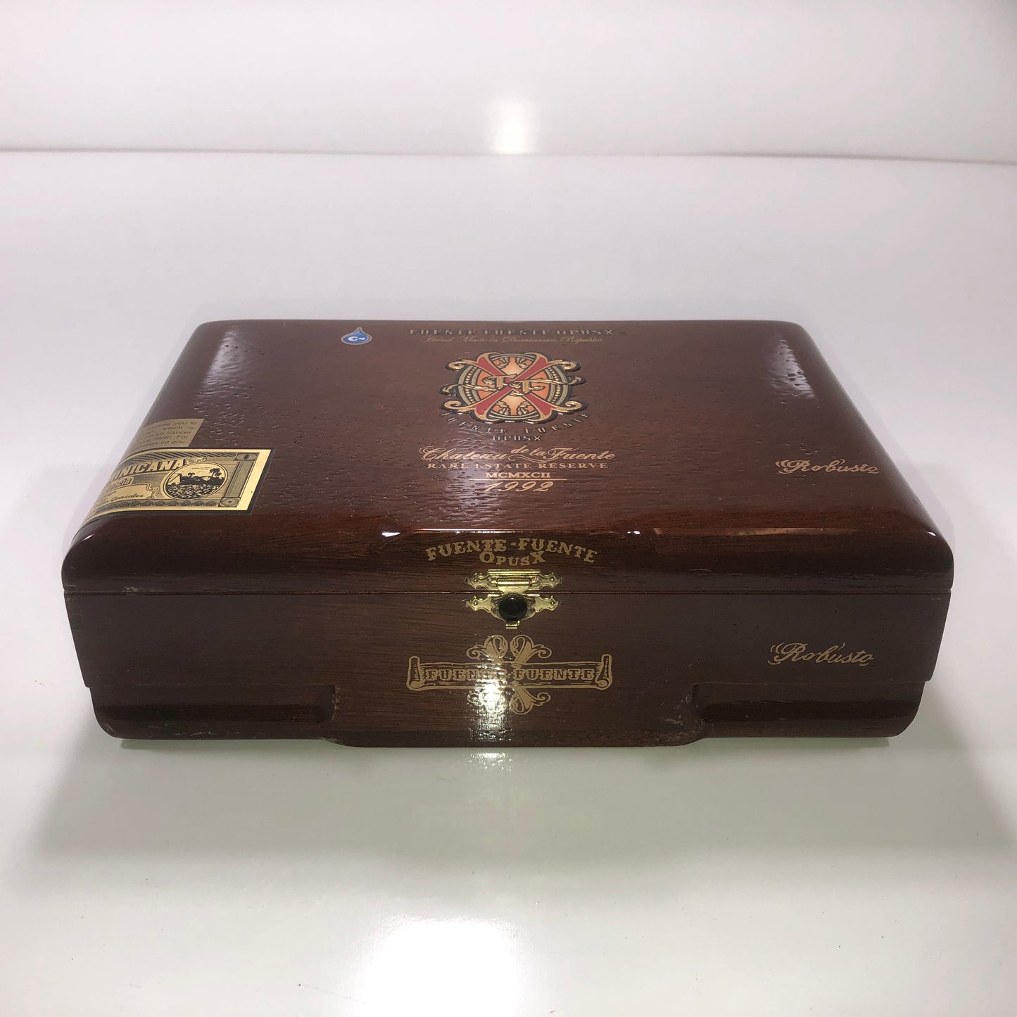 Arturo Fuente Opus X Robusto Empty Wooden Cigar Box 9.5x6.25x3