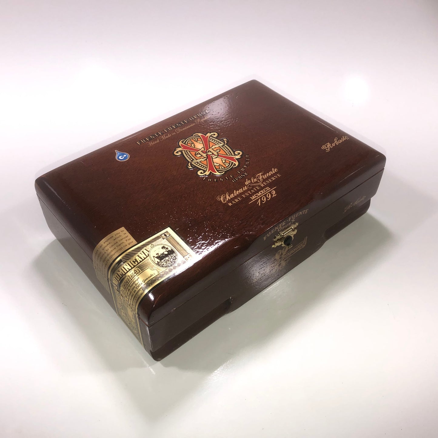 Arturo Fuente Opus X Robusto Empty Wooden Cigar Box 9.5x6.25x3