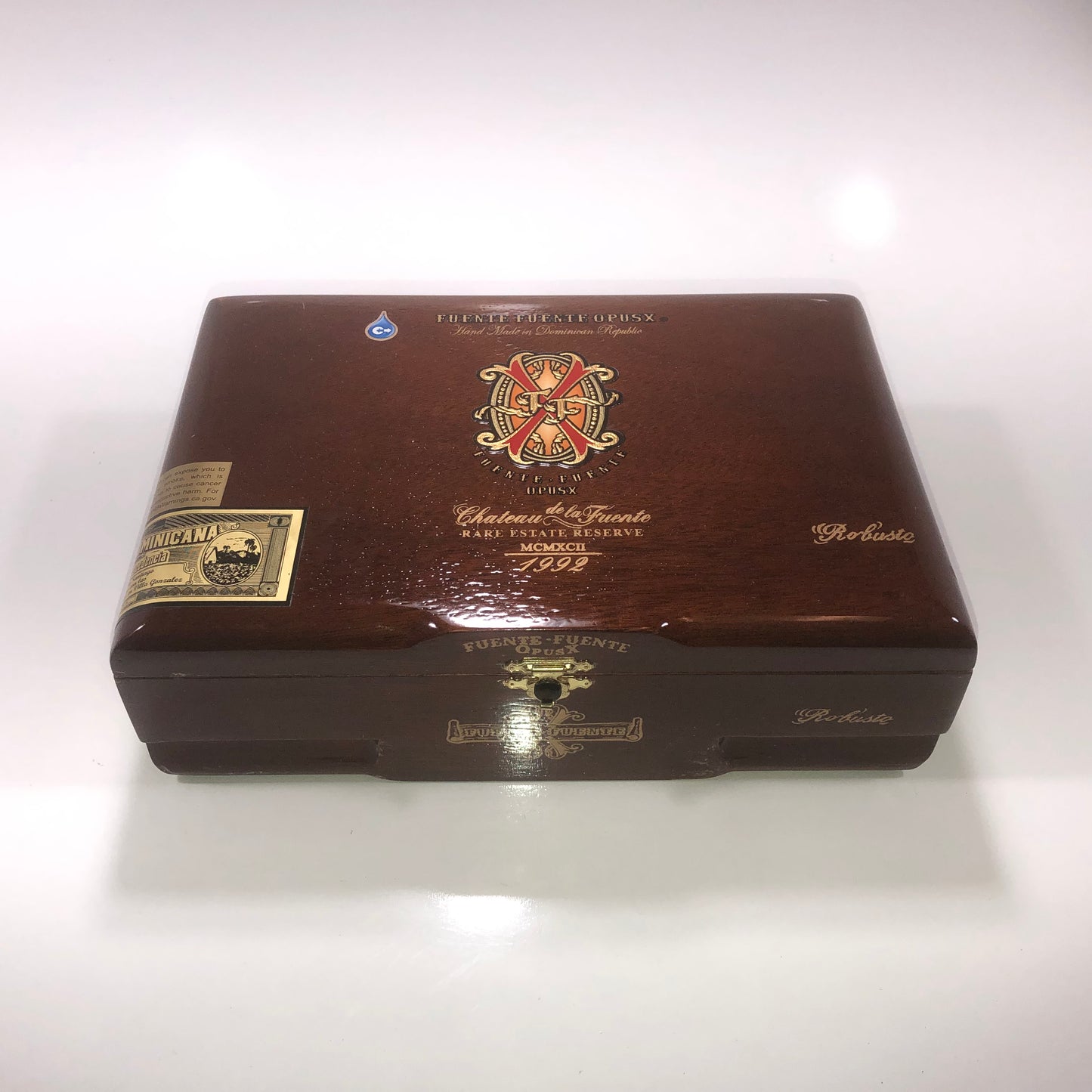 Arturo Fuente Opus X Robusto Empty Wooden Cigar Box 9.5x6.25x3