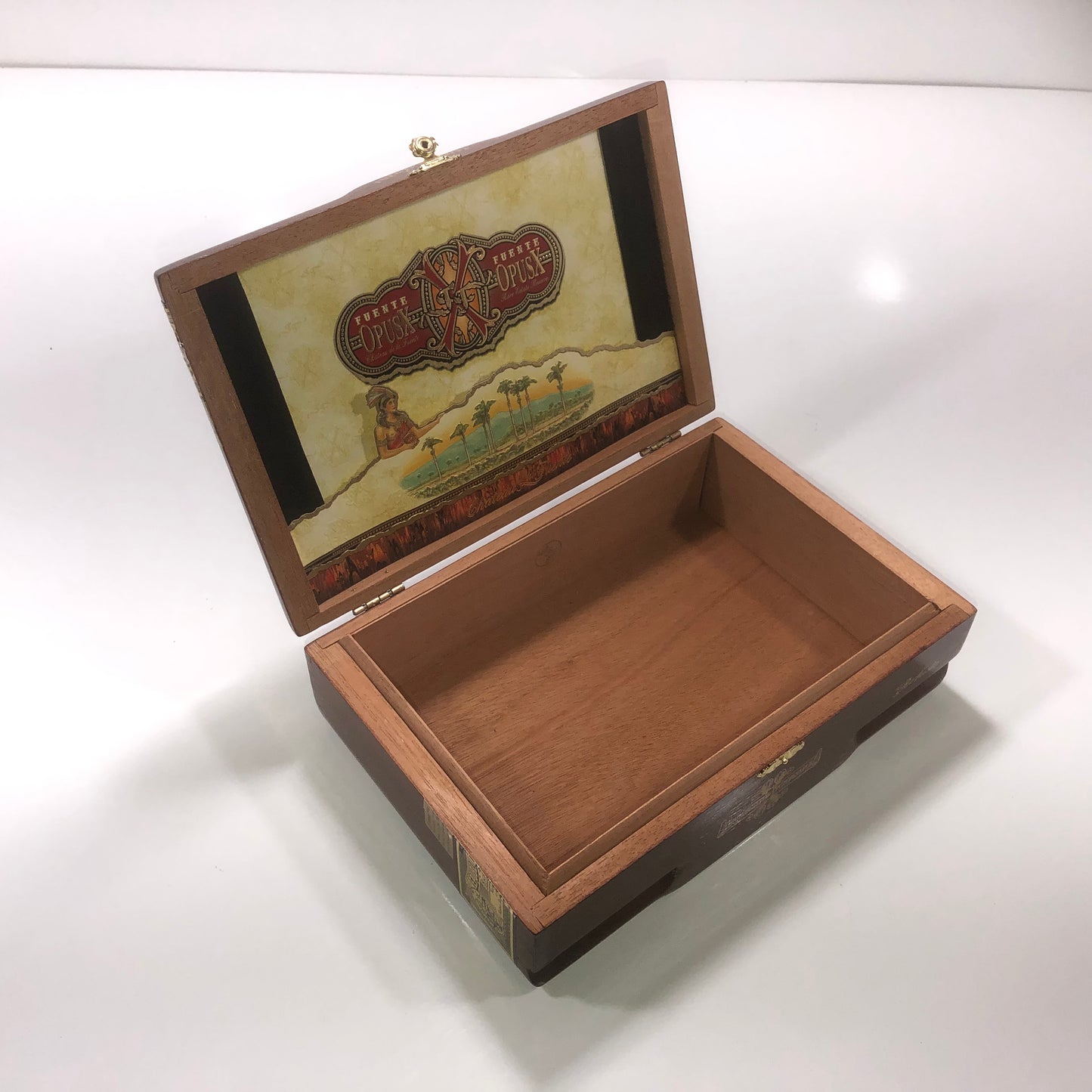 Arturo Fuente Opus X Robusto Empty Wooden Cigar Box 9.5x6.25x3