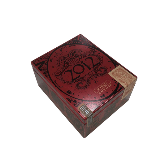 2012 By Oscar Valladares Maduro Sixty Empty Wooden Cigar Box 5.5x6.75x3.5