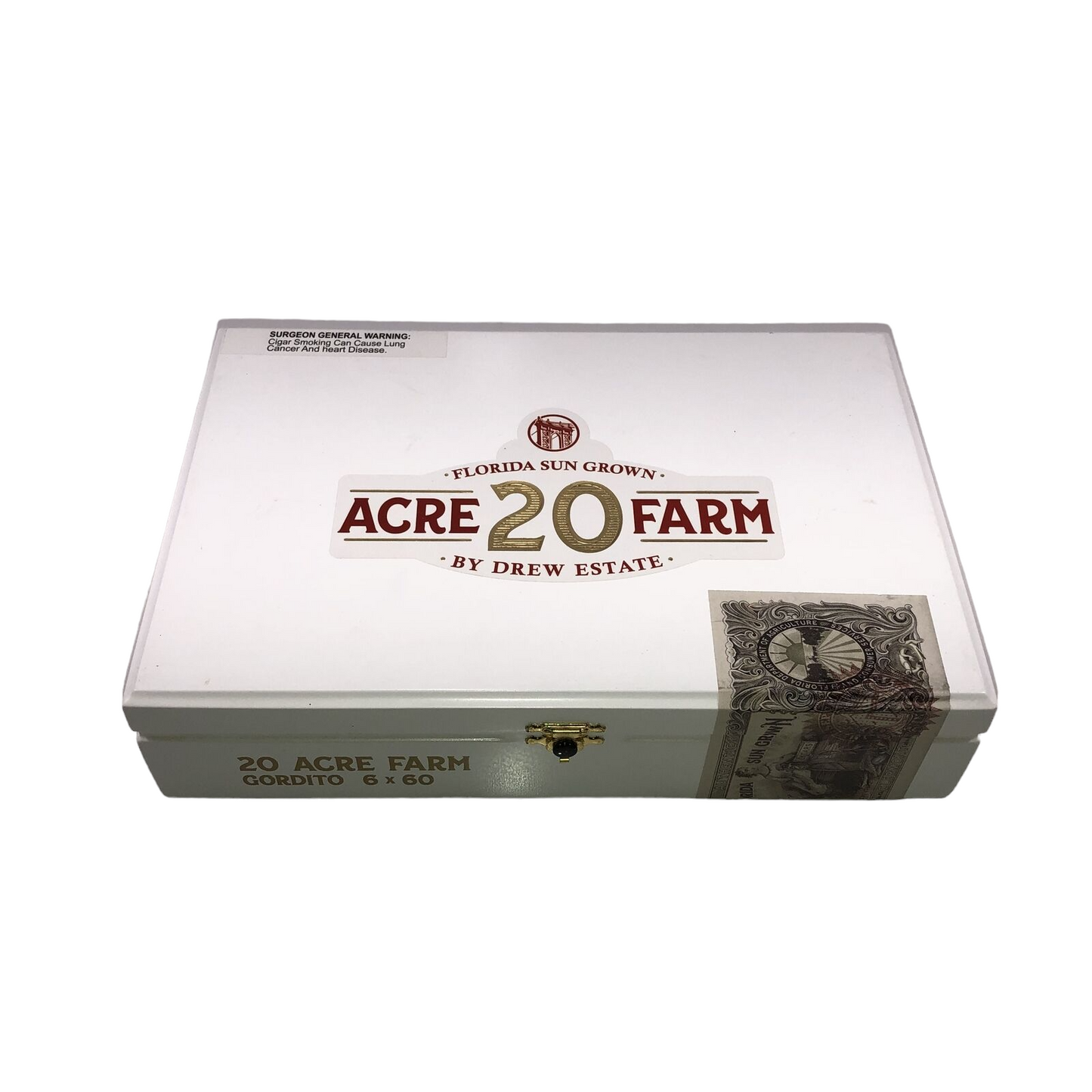 20 Acre Farm Gordito Empty Wooden Cigar Box 10.75x7x2.5