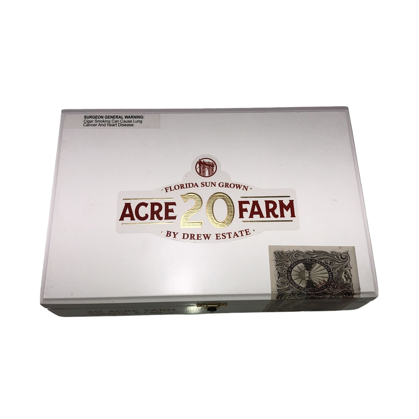 20 Acre Farm Gordito Empty Wooden Cigar Box 10.75x7x2.5