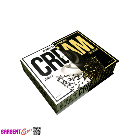 LCA Cream Empty Cigar Box 9x7.5x2.5