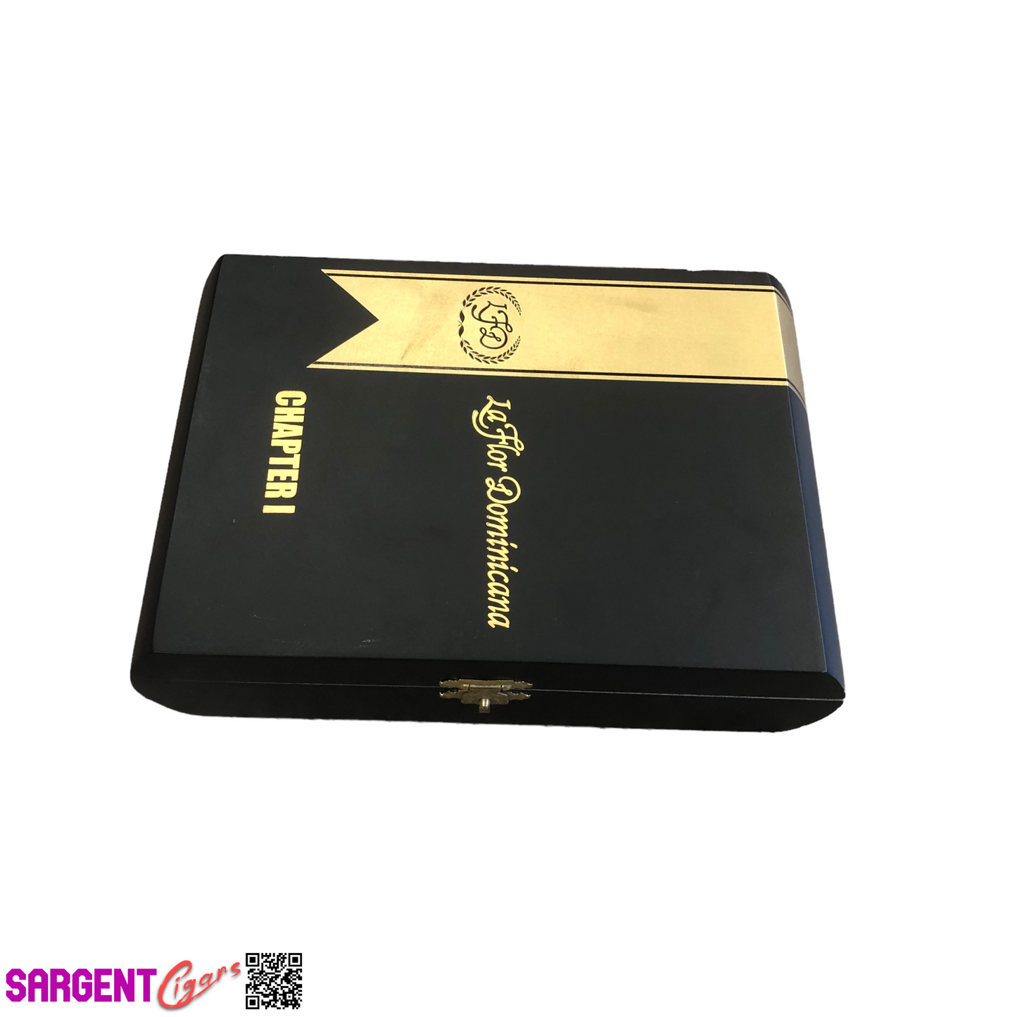 LFD Chapter 1 Empty Wooden Cigar Box 8x5.5x2