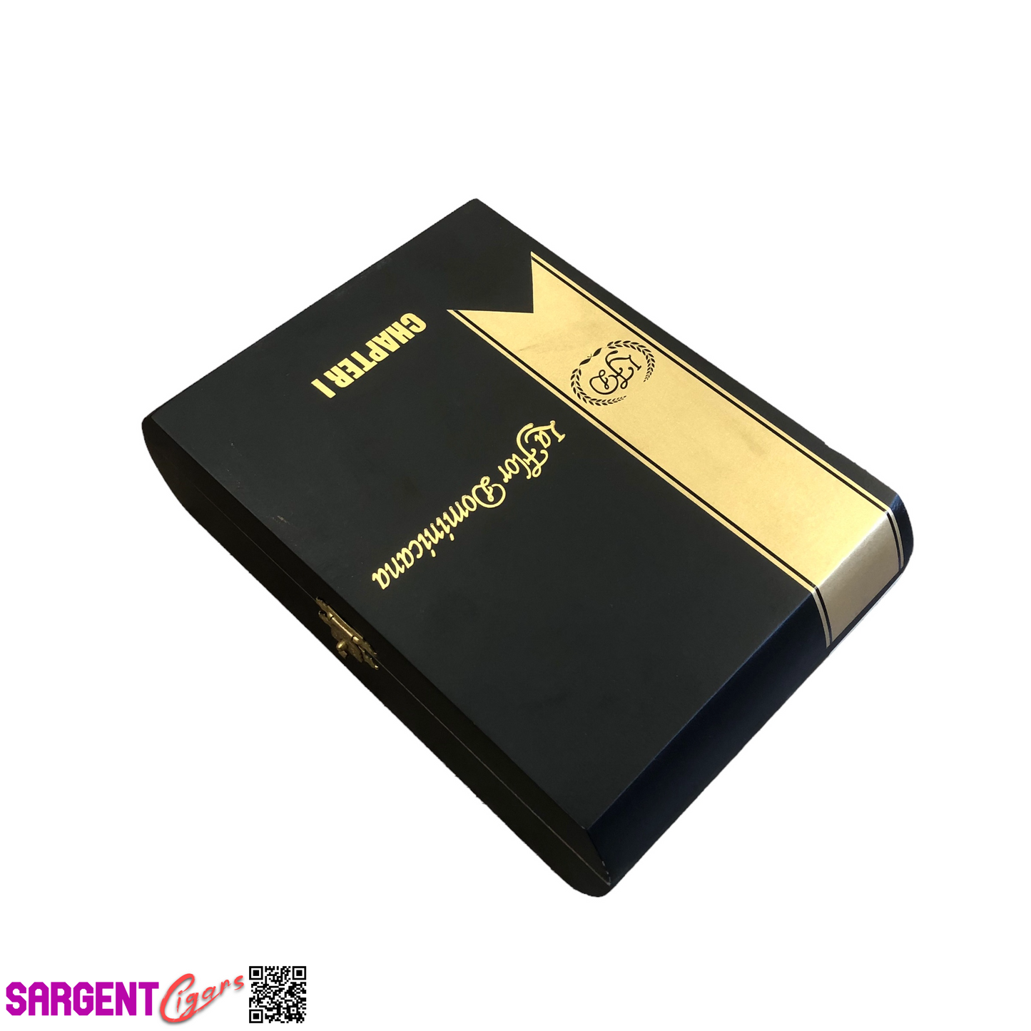 LFD Chapter 1 Empty Wooden Cigar Box 8x5.5x2