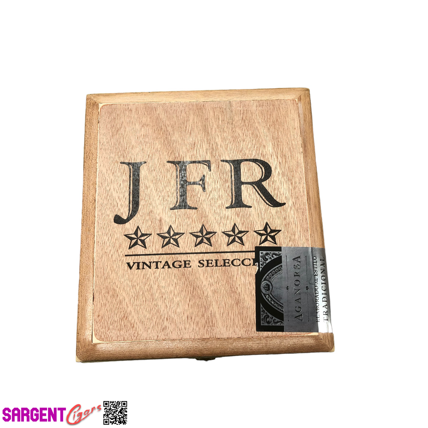 JFR Titan Empty Wooden Cigar Box 7.25x8.25x6.25 (1)