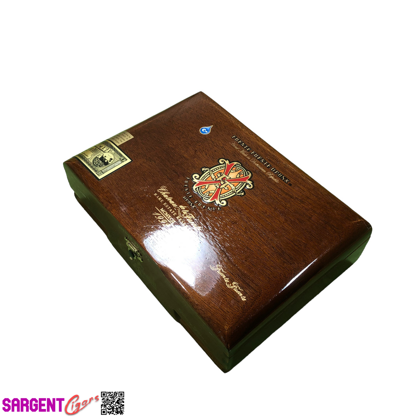 Arturo Fuente Opus X Fuente Fuente Empty Wooden Cigar Box 9.5x6.75x2.75