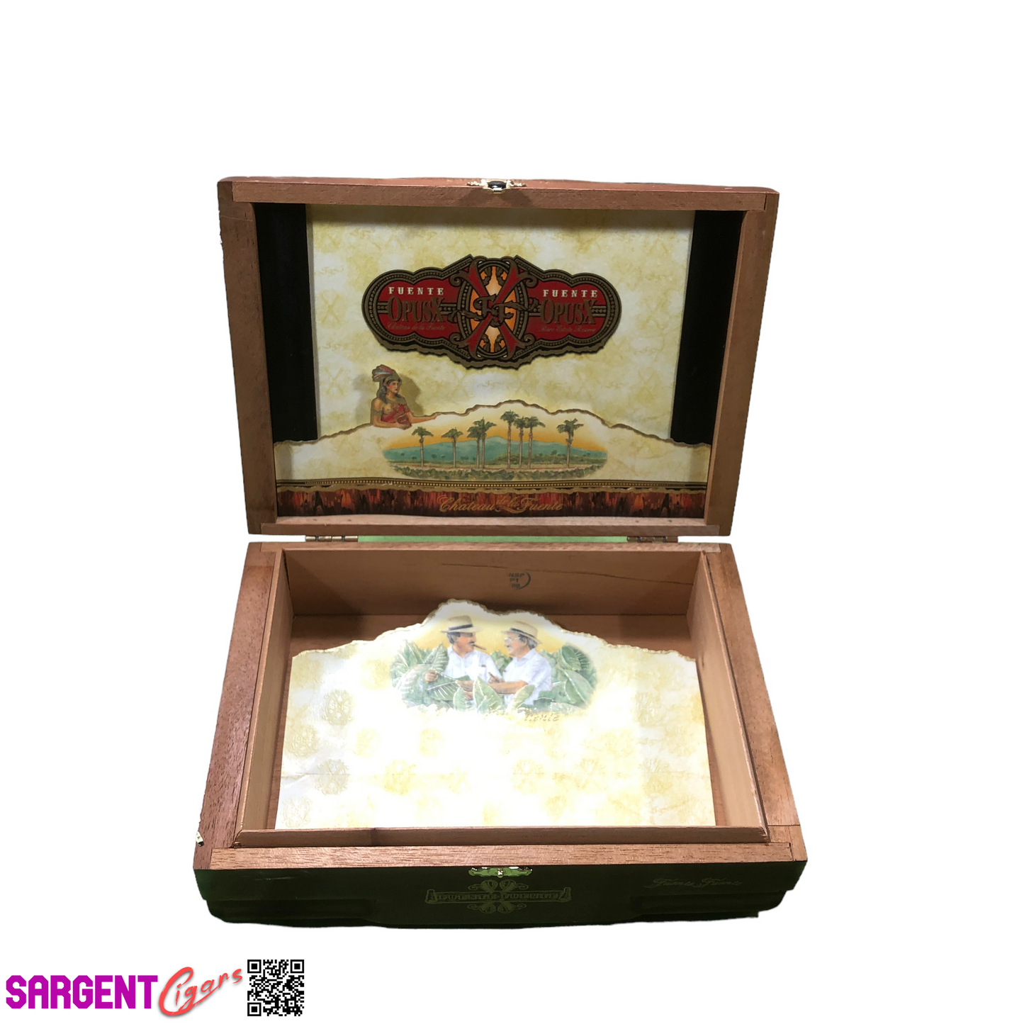 Arturo Fuente Opus X Fuente Fuente Empty Wooden Cigar Box 9.5x6.75x2.75