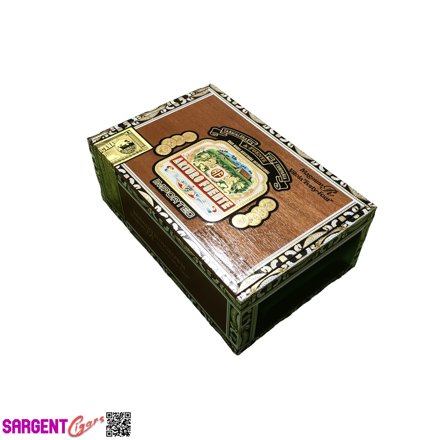 Arturo Fuente Rosado 44 Empty Cigar Box 8.25x5.5x3.25