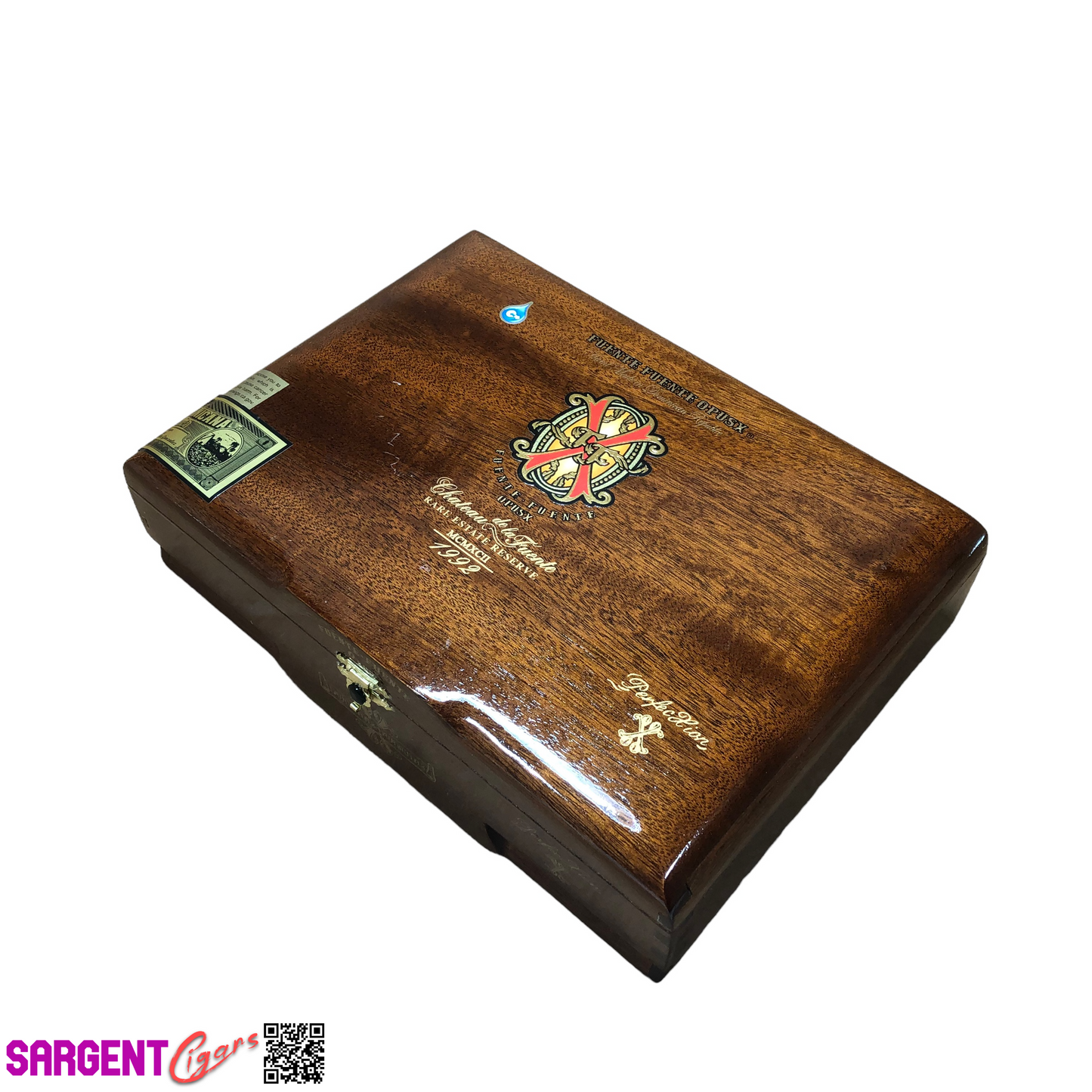 Arturo Fuente Opus X Perfection X Empty Wooden Cigar Box 10.25x7.5x3