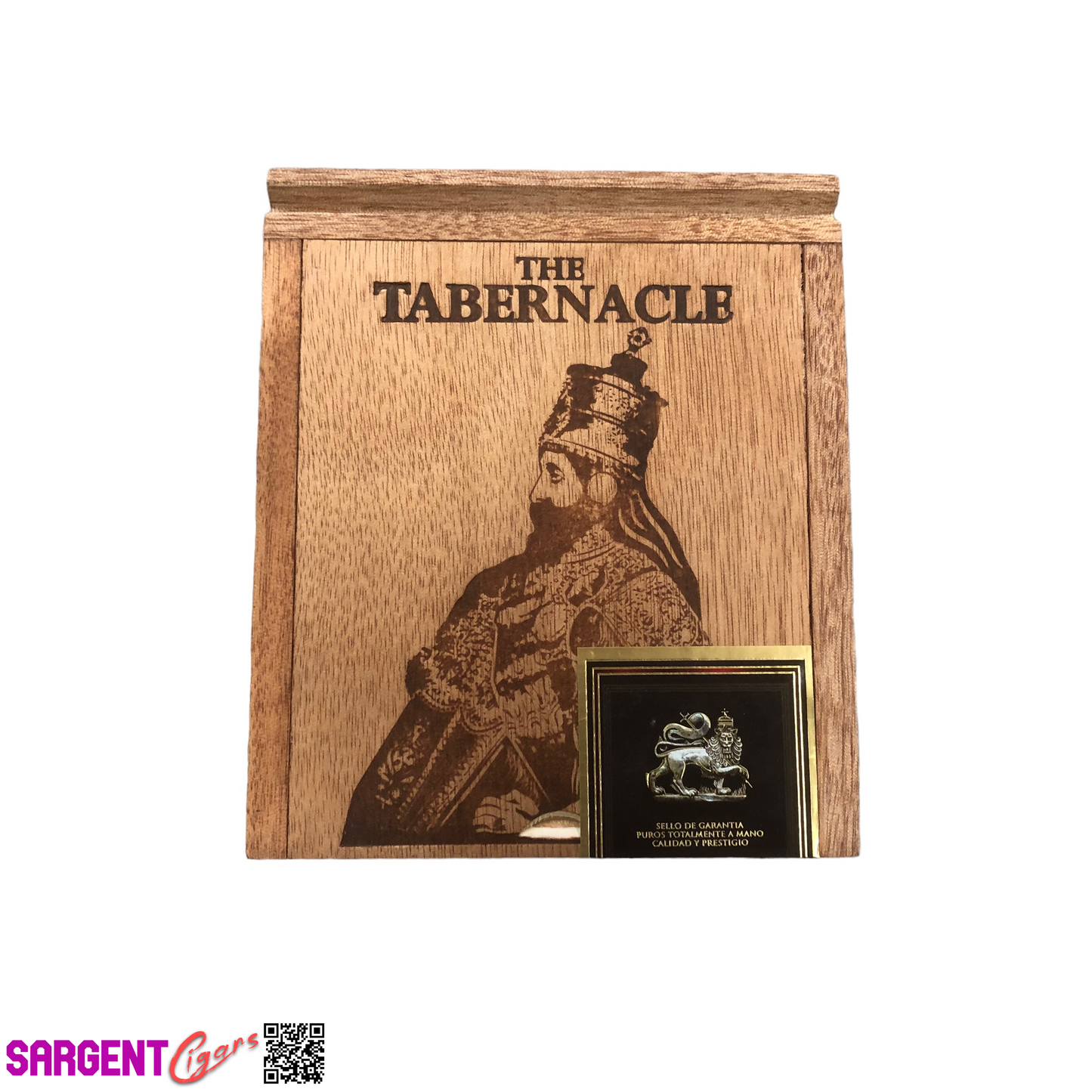 Tabernacle Robusto Empty Wooden Cigar Box 5.5x6x4