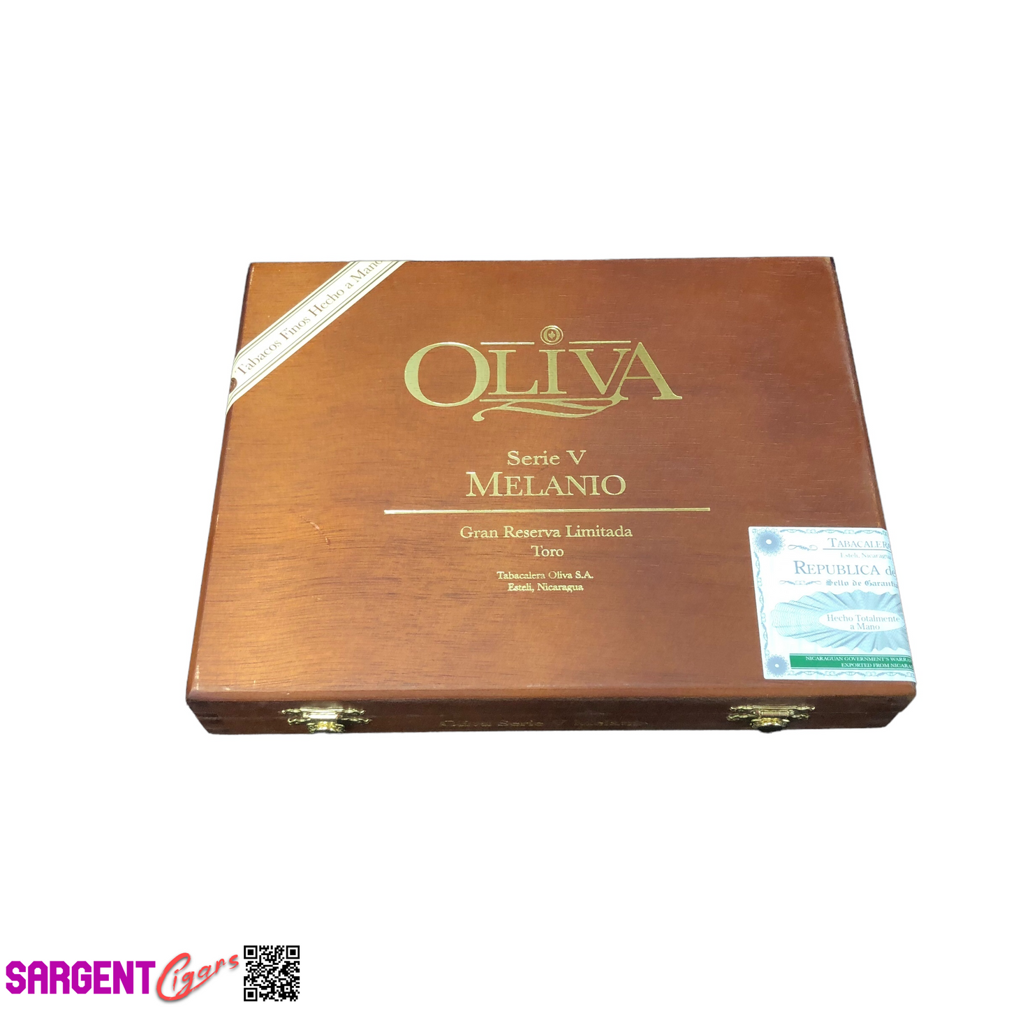 Oliva Serie V Melanio Toro Empty Wooden Cigar Box 9x7x1.5