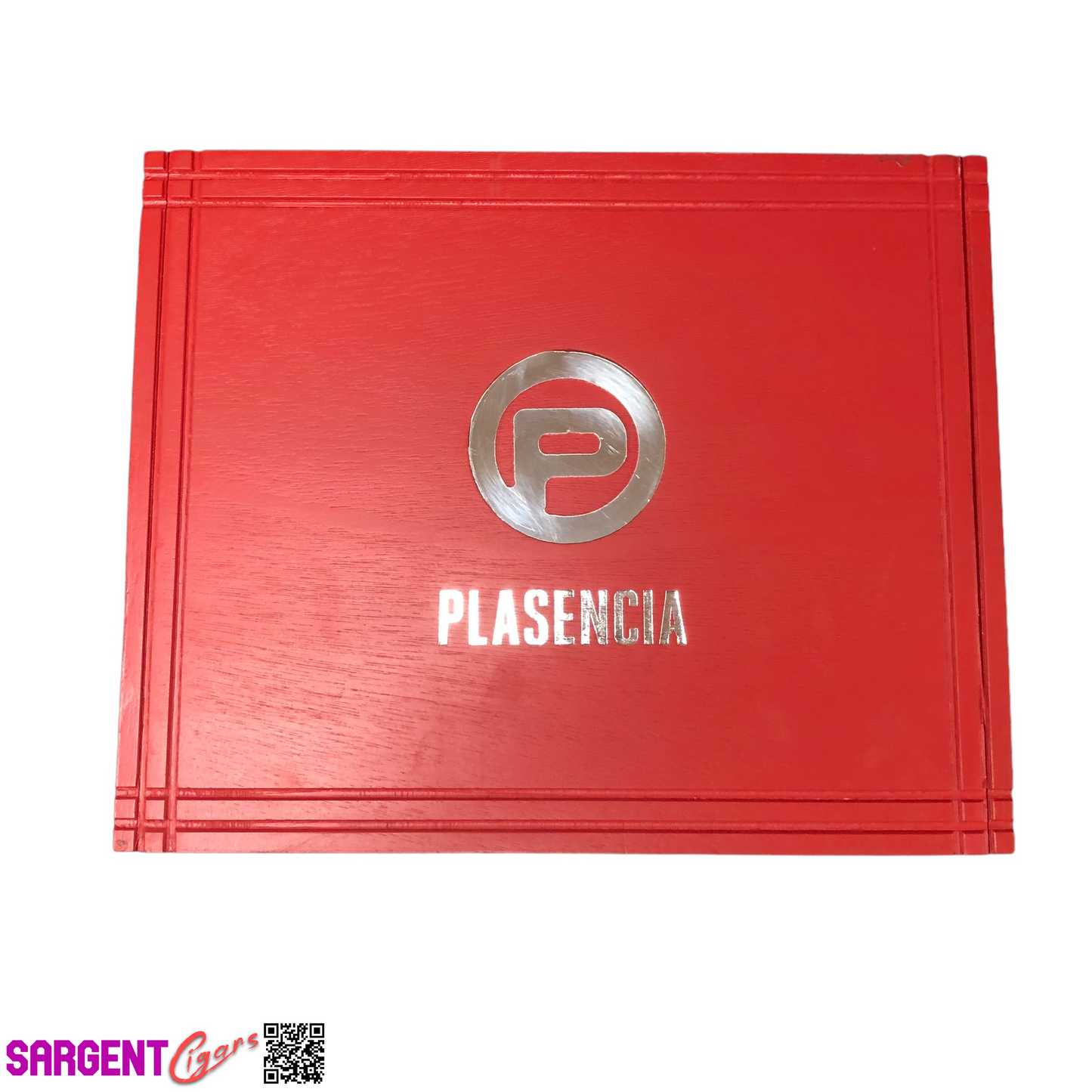 Plasencia Alma Fuego Candente Empty Wooden Cigar Box 10x8.25x1.5