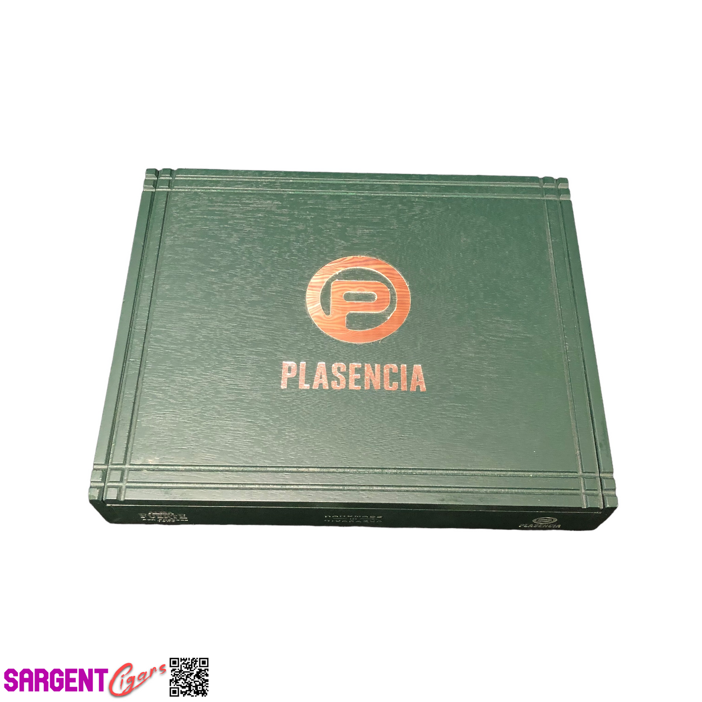 Plasencia Alma Fuerte Eduardo Empty Wooden Cigar Box 10x8.25x1.5