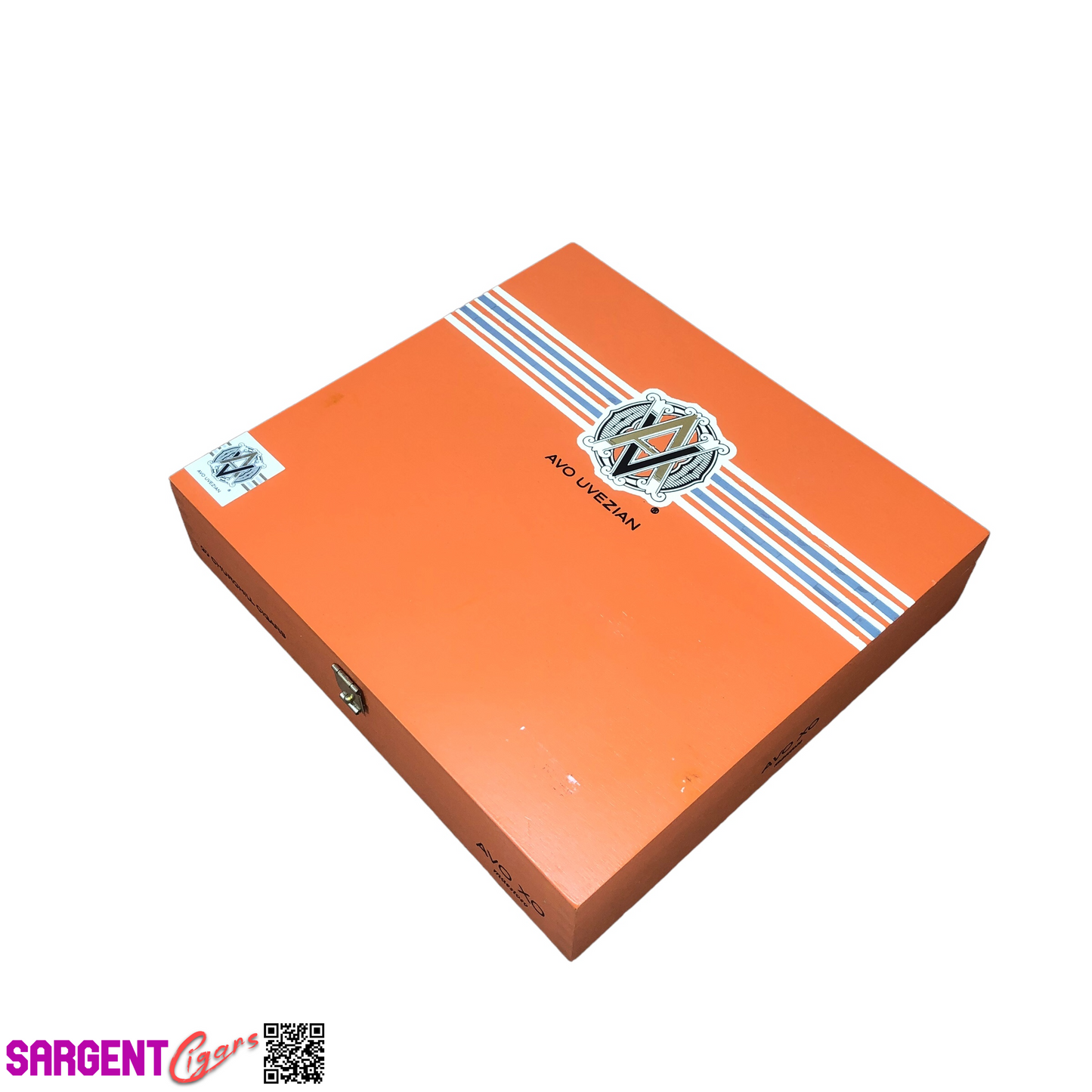 Avo Xo Churchill Empty Wooden Cigar Box 8.5x8x1.75 (1)