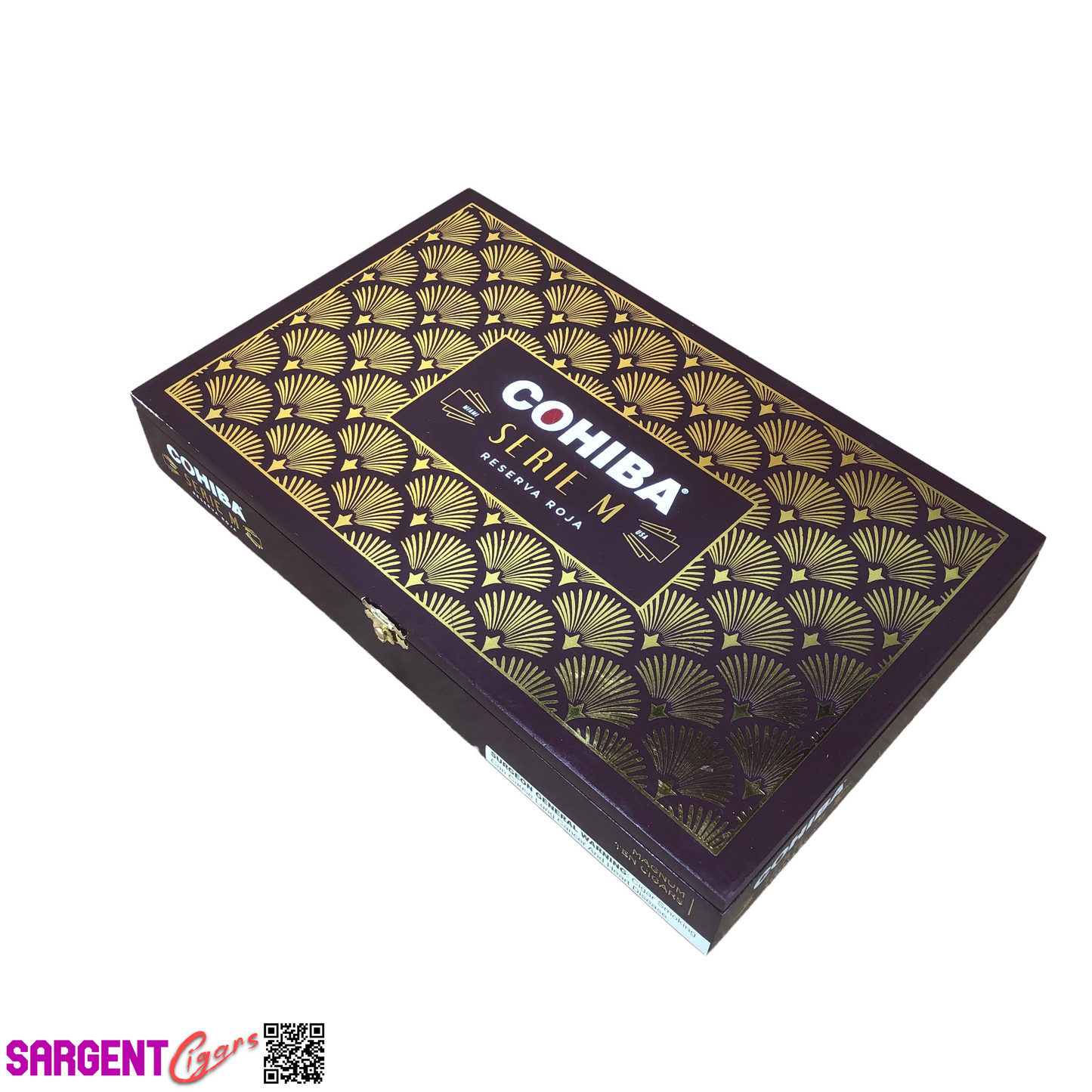 Cohiba Serie M Magnum Empty Wooden Cigar Box 13.25x8.5x2