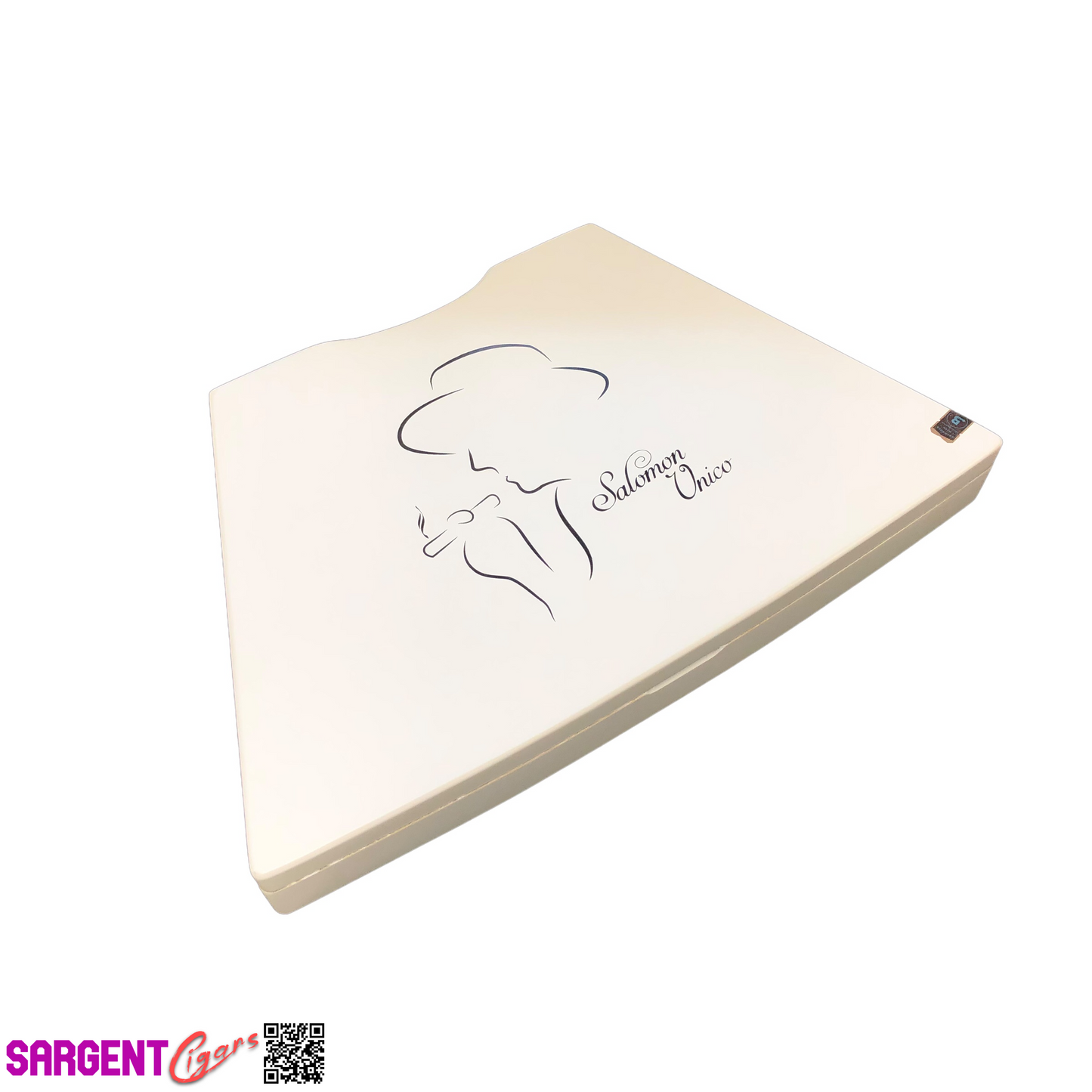 LFD Salomon Empty Wooden Cigar Box 17.5x10.5x2