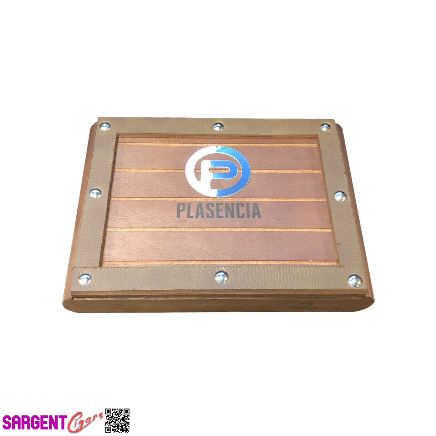 Plasencia Reserva Cortez Empty Wooden Cigar Box 9.5x7x1.5