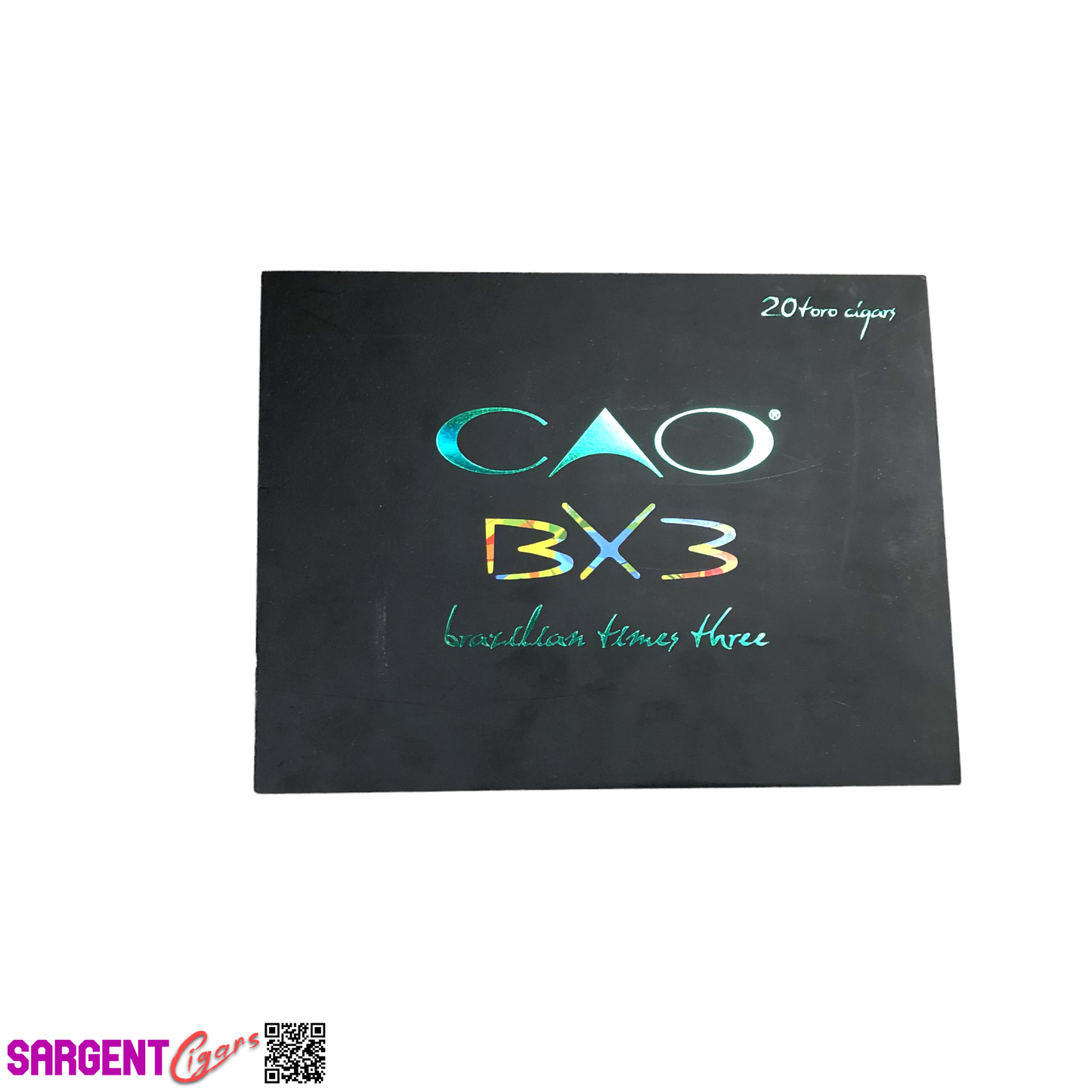 Cao BX3 Toro Empty Wooden Cigar Box 10x7.5x2