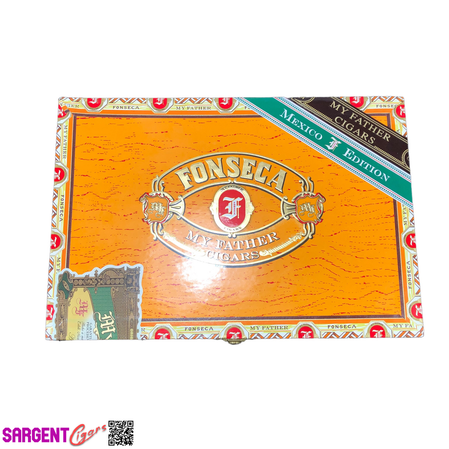 My Father Cigars Fonseca MX Robusto Empty Wooden Cigar Box 8.75x6x2