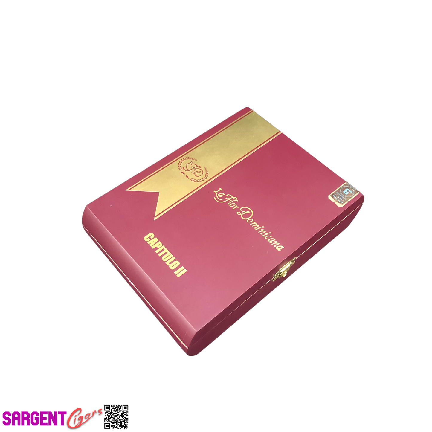 LFD Chapter 2 Empty Wooden Cigar Box 8x5.5x2