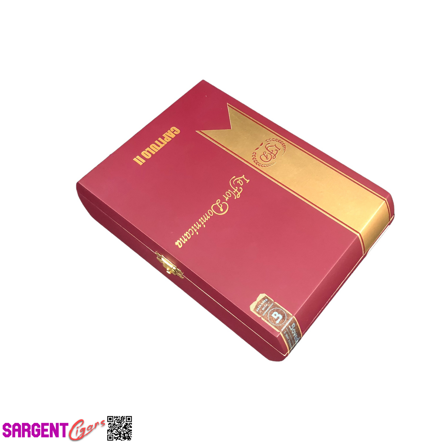 LFD Chapter 2 Empty Wooden Cigar Box 8x5.5x2