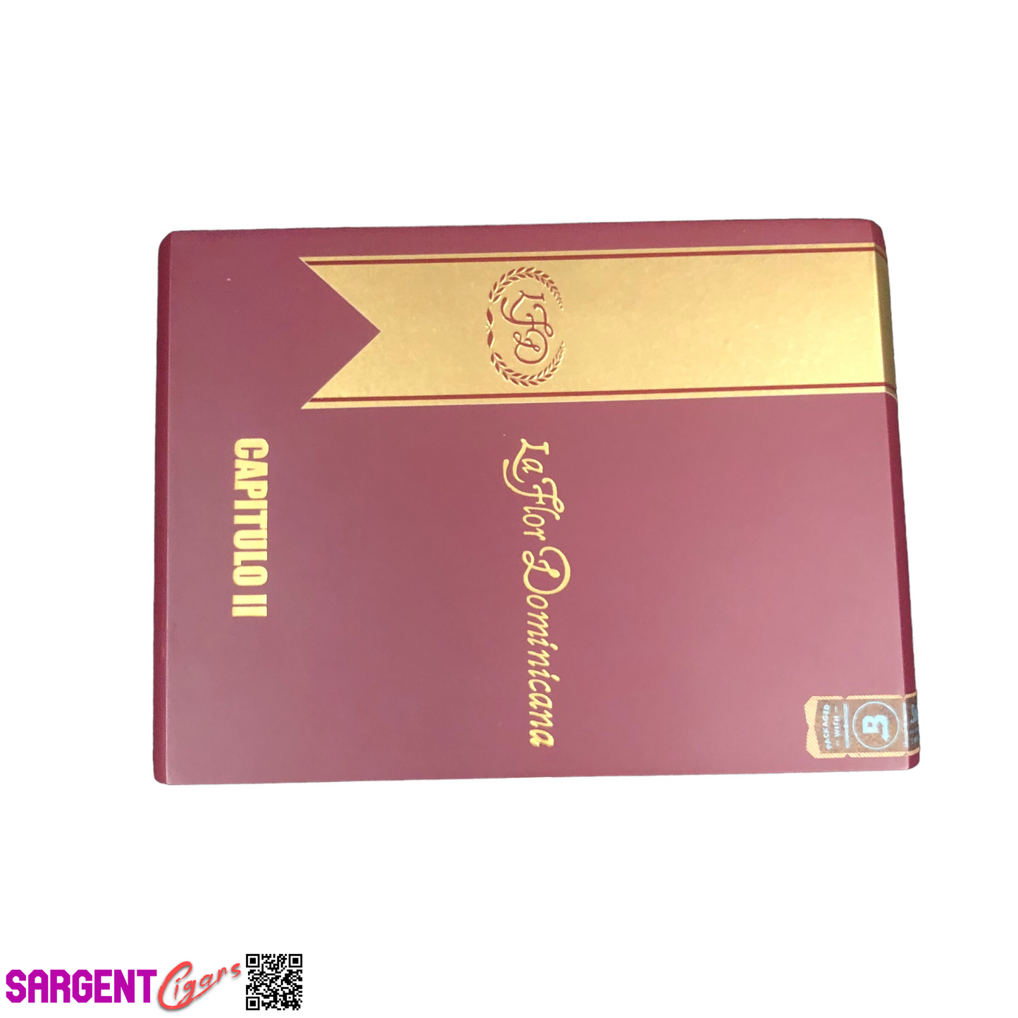 LFD Chapter 2 Empty Wooden Cigar Box 8x5.5x2