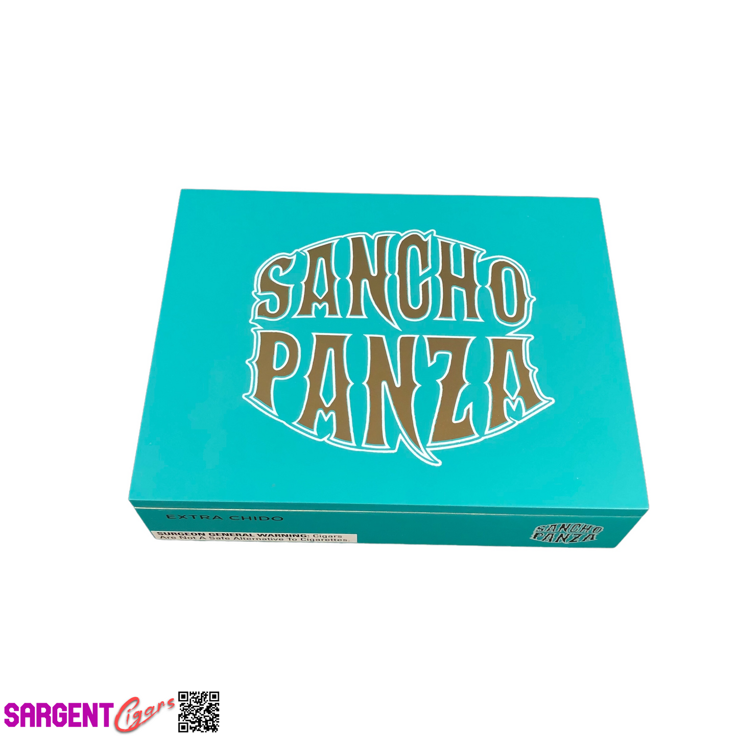 Sancho Panza Extra Chido Empty Wooden Cigar Box 9x7x2