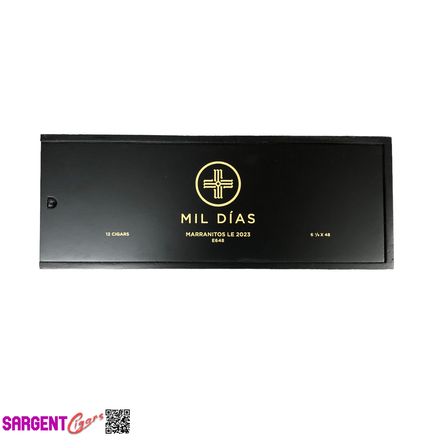 Mil Dias Marranitos 2023 Empty Wooden Cigar Box 13.5x5x1.25