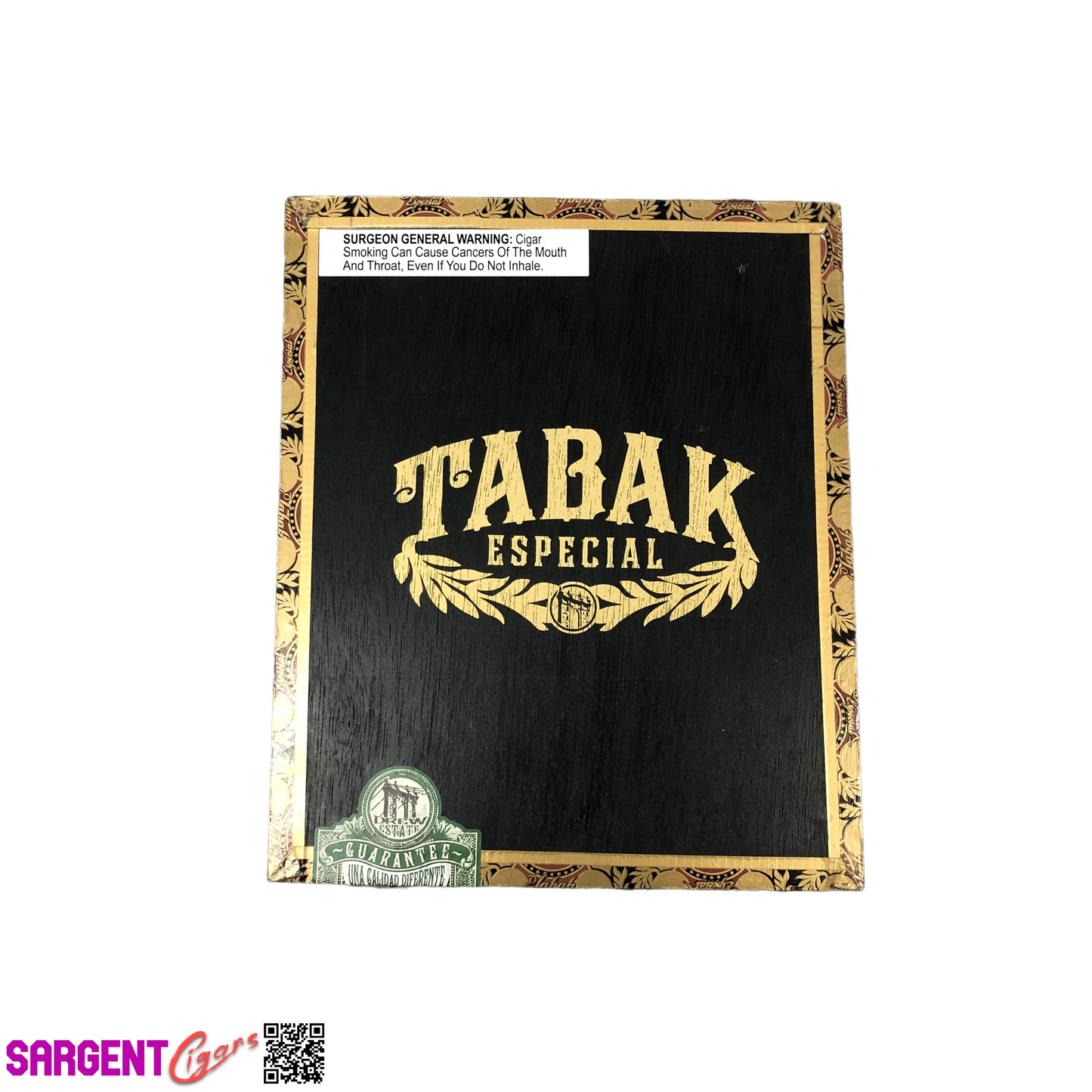 Tabak Especial Gordito Empty Wooden Cigar Box 7x9x2.5