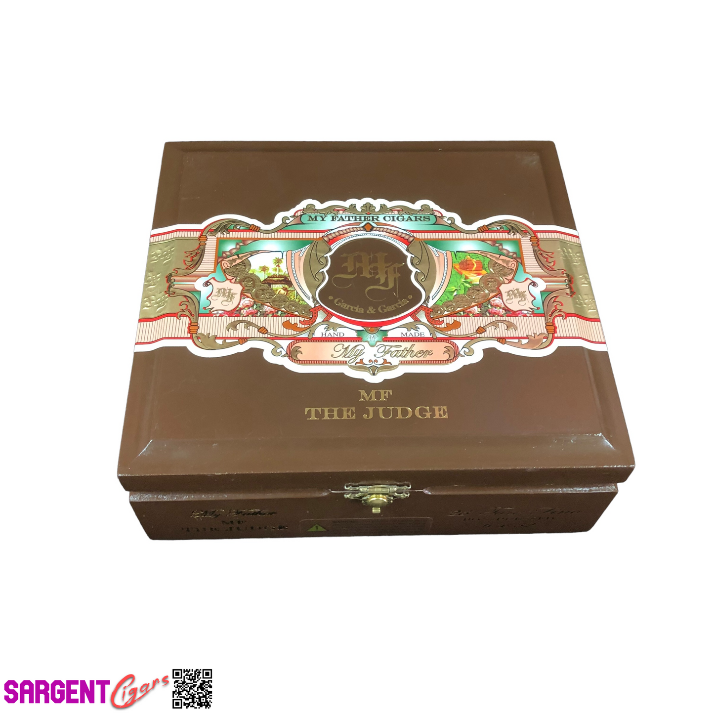 My Father Cigars The Judge Toro Fino Empty Wooden Cigar Box 7.75x7x2.75