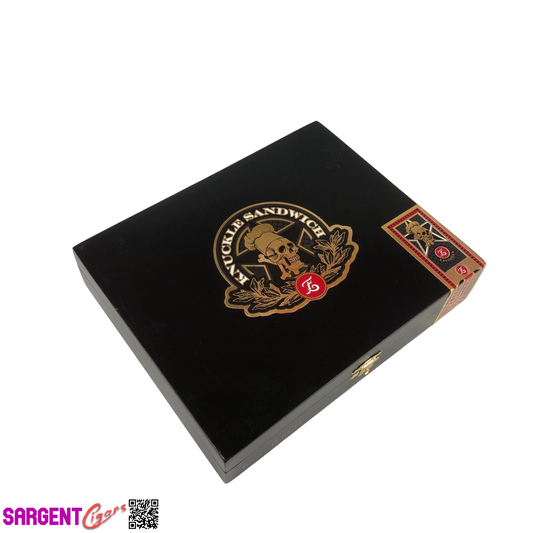 Guy Fieri Knuckle Sandwich Maduro Toro Empty Wooden Cigar Box 8.5x7x1.75