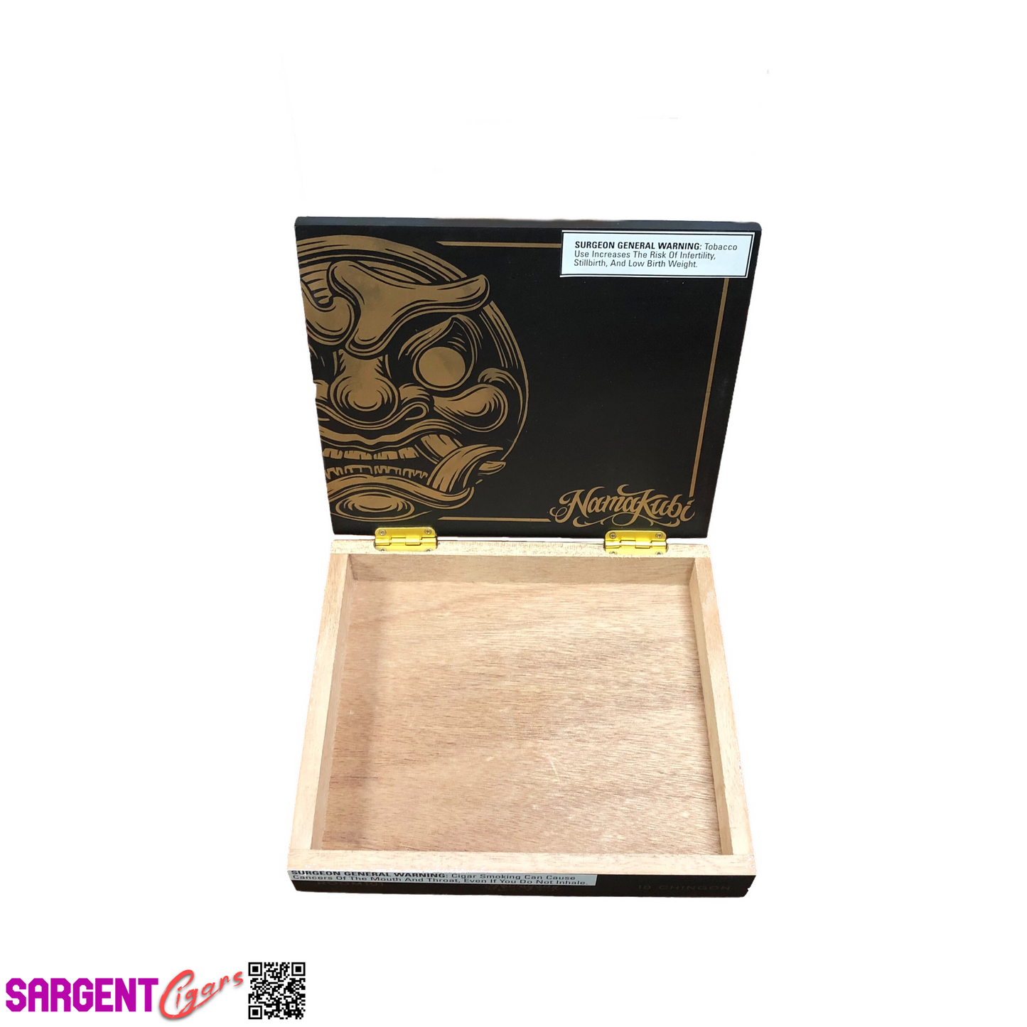 Room 101 Namakubi Empty Wooden Cigar Box 8.5x7.75x1.5