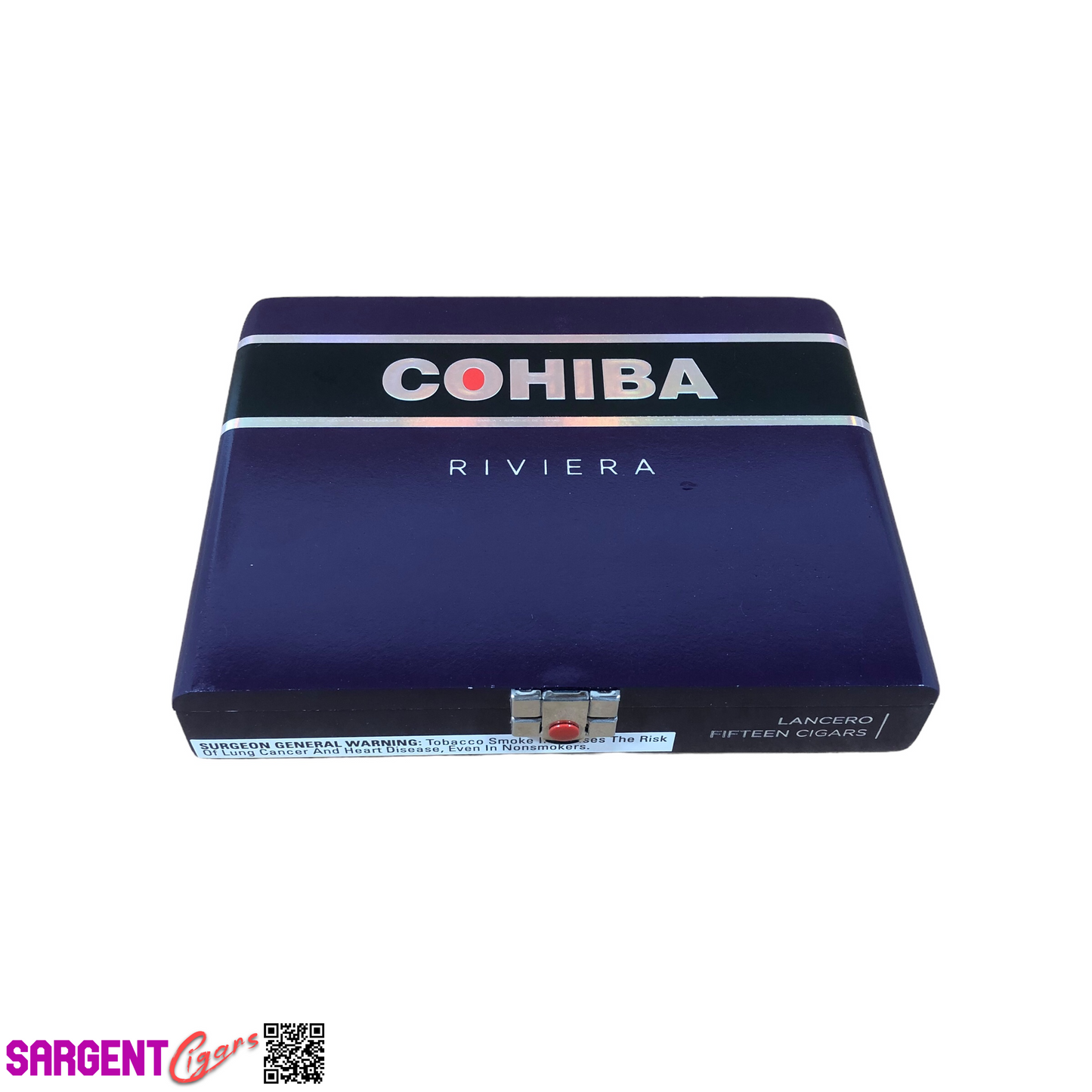 Cohiba Riviera Lancero Empty Wooden Cigar Box 8x6x1.5