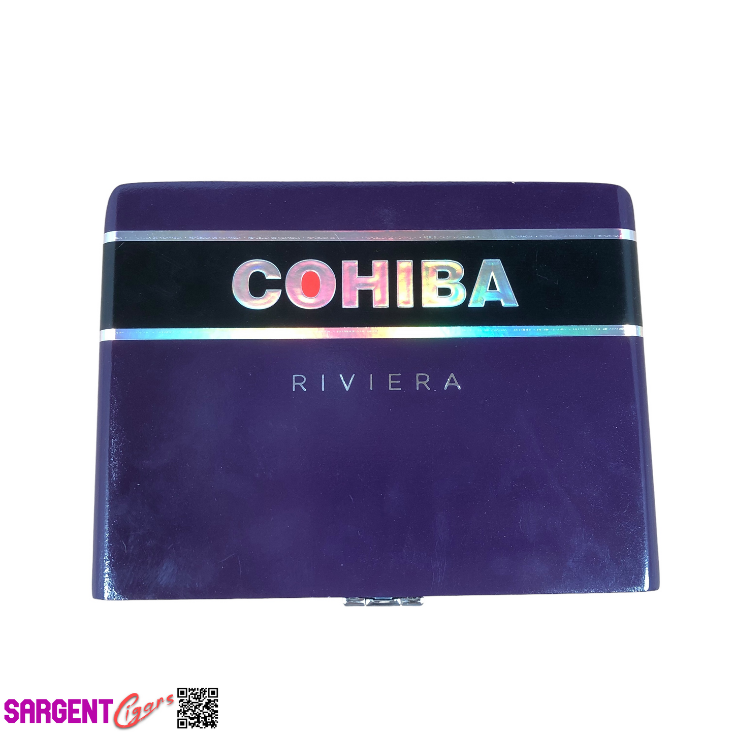 Cohiba Riviera Lancero Empty Wooden Cigar Box 8x6x1.5