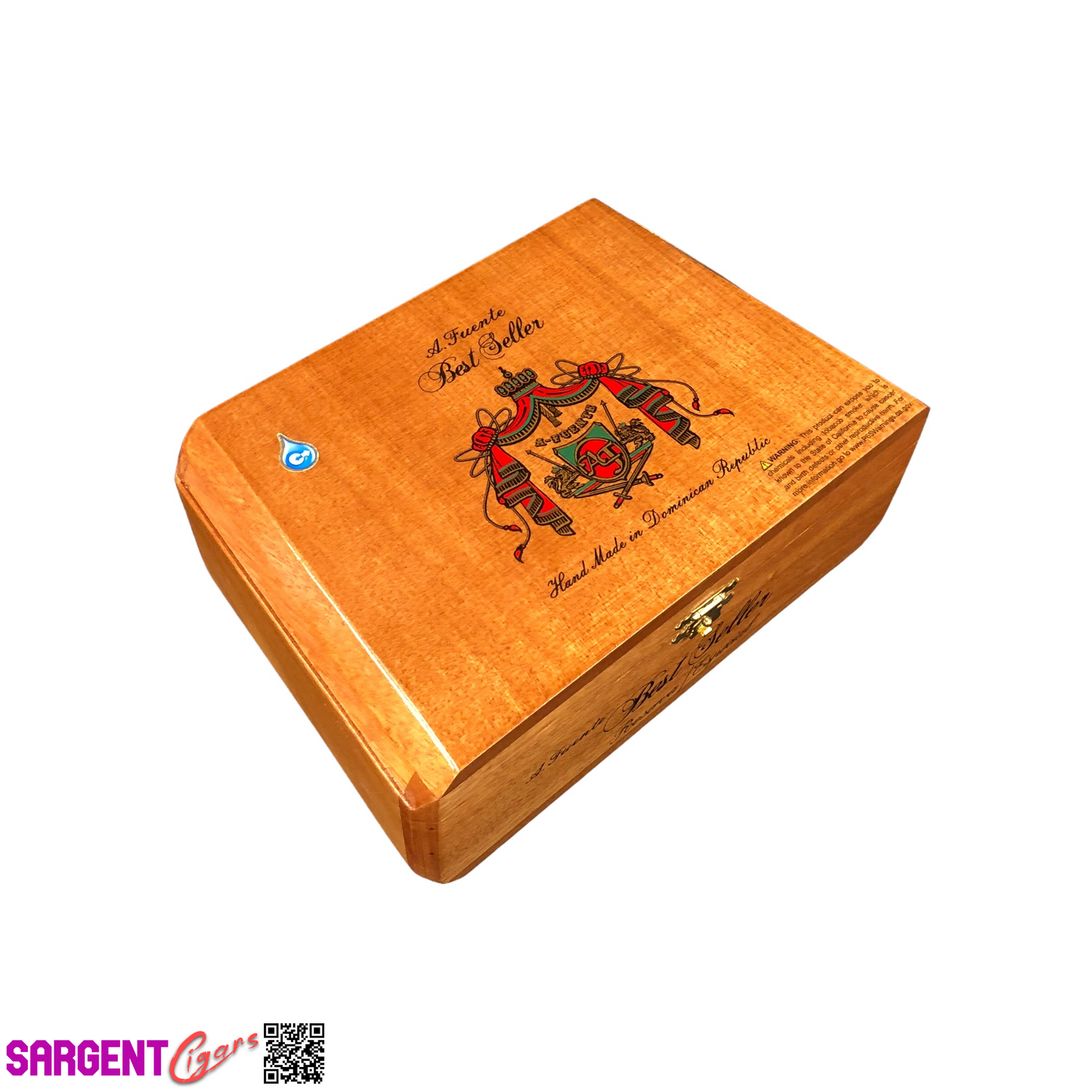 Arturo Fuente Best Seller Empty Wooden Cigar Box 8x5.5x3